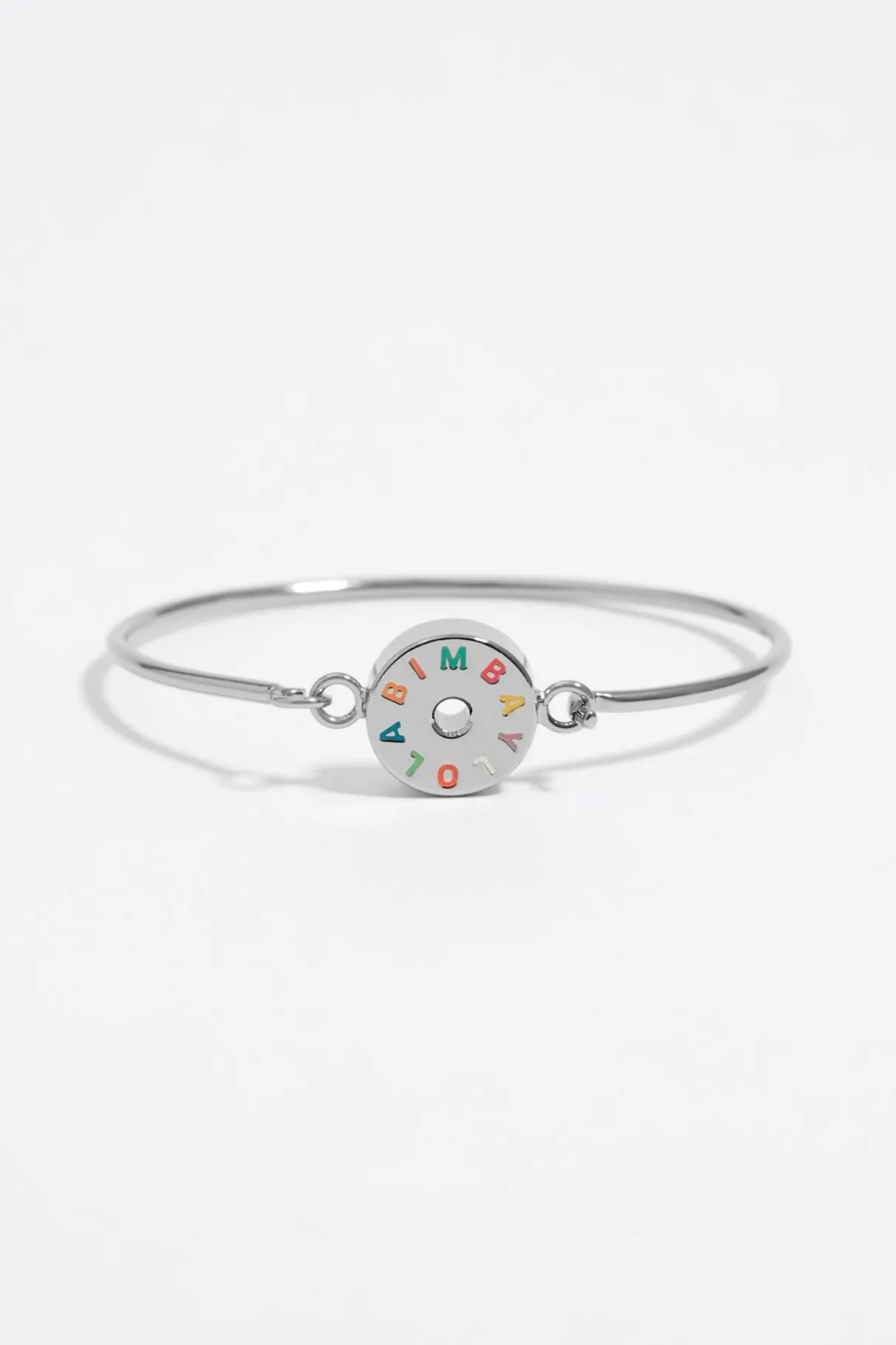 Mujer BIMBA Y LOLA Pulseras<Pulsera Rigida Logo Plateada