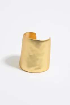 Mujer BIMBA Y LOLA Pulseras<Pulsera Rigida Textura Dorado Mate