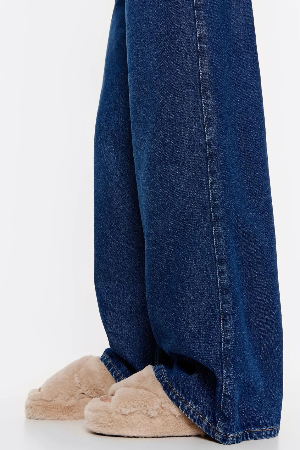 Mujer BIMBA Y LOLA Sandalias<Sandalia Plana Pelo Beige