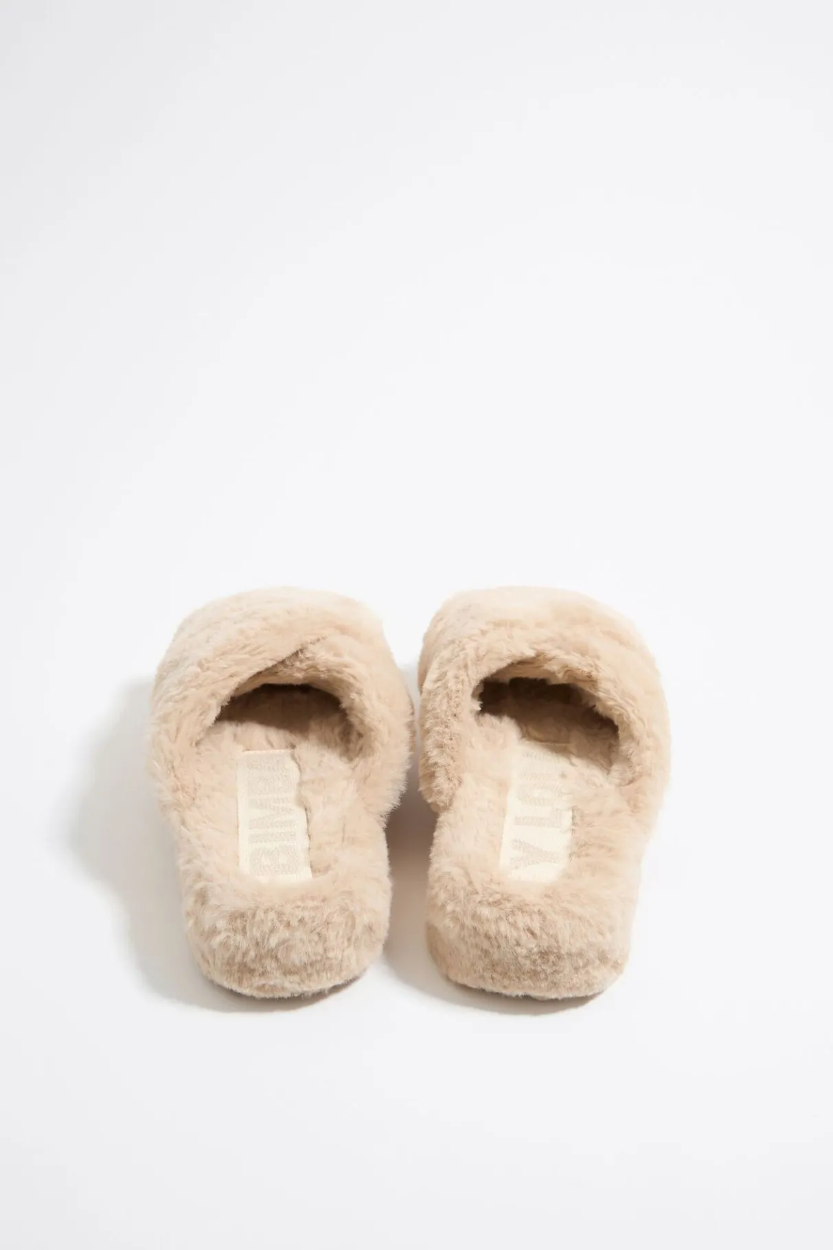 Mujer BIMBA Y LOLA Sandalias<Sandalia Plana Pelo Beige