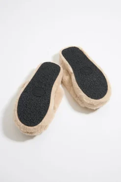 Mujer BIMBA Y LOLA Sandalias<Sandalia Plana Pelo Beige