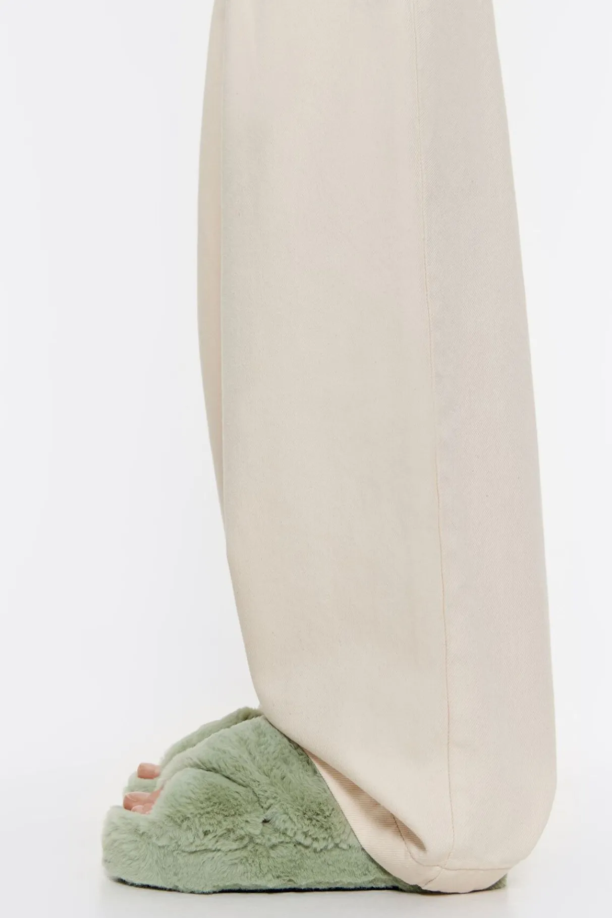 Mujer BIMBA Y LOLA Sandalias<Sandalia Plana Pelo Verde