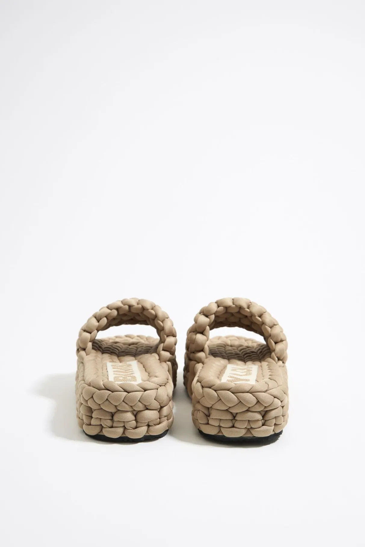 Mujer BIMBA Y LOLA Sandalias<Sandalia Plana Trenzado Beige