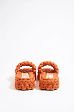 Mujer BIMBA Y LOLA Sandalias<Sandalia Plana Trenzado Naranja