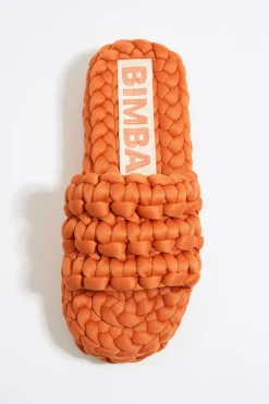 Mujer BIMBA Y LOLA Sandalias<Sandalia Plana Trenzado Naranja