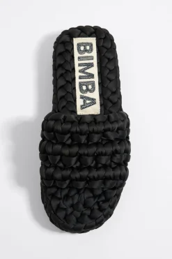 Mujer BIMBA Y LOLA Sandalias<Sandalia Plana Trenzado Negro