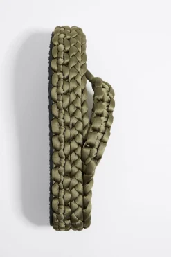 Mujer BIMBA Y LOLA Sandalias<Sandalia Plana Trenzado Verde