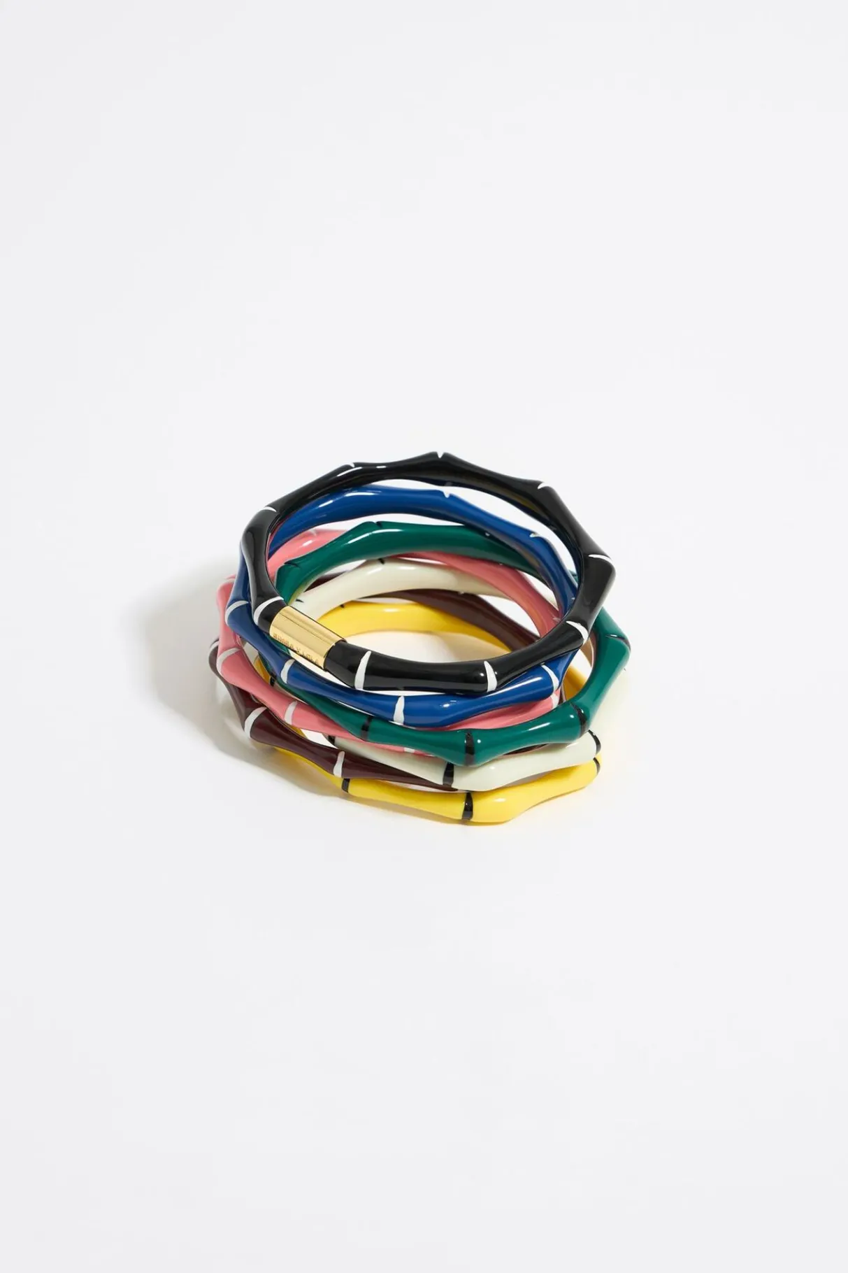 Mujer BIMBA Y LOLA Pulseras<Set De Siete Pulseras Bambu Resina Multicolor