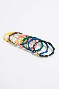 Mujer BIMBA Y LOLA Pulseras<Set De Siete Pulseras Bambu Resina Multicolor