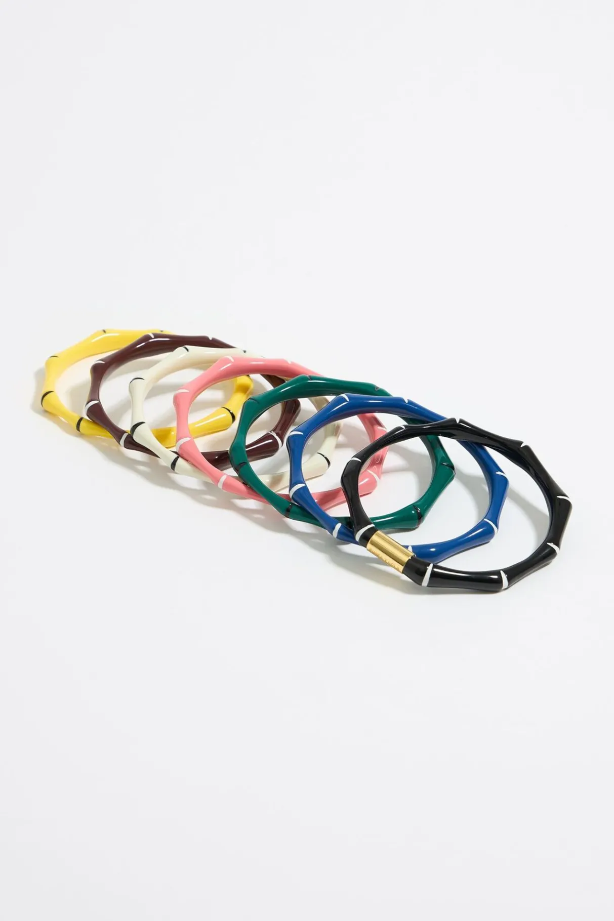 Mujer BIMBA Y LOLA Pulseras<Set De Siete Pulseras Bambu Resina Multicolor