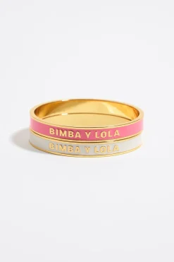 Mujer BIMBA Y LOLA Pulseras<Set Pulseras Logo Esmalte