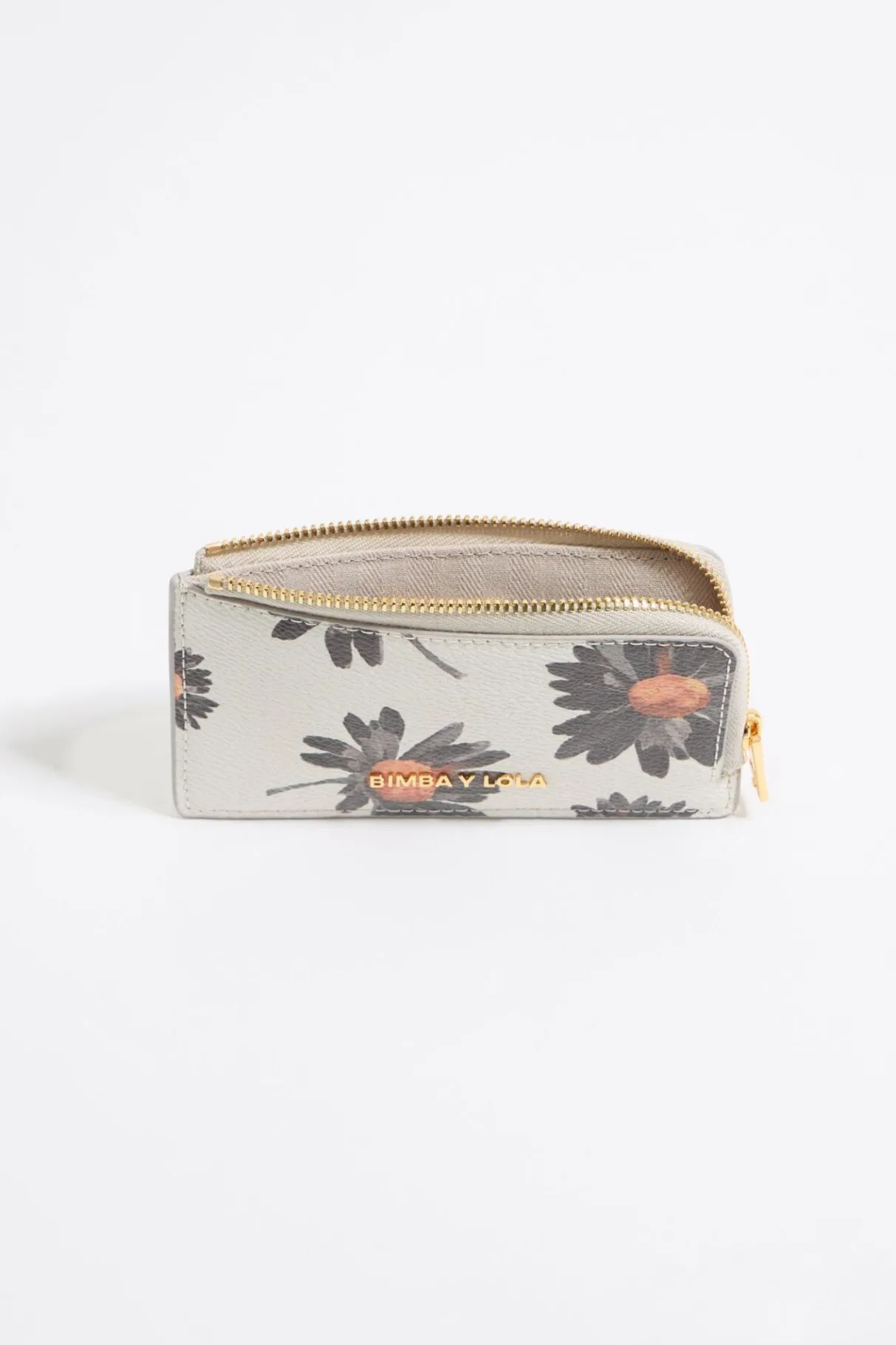 Mujer BIMBA Y LOLA Carteras Y Monederos<Tarjetero-Monedero Daisy Marfil
