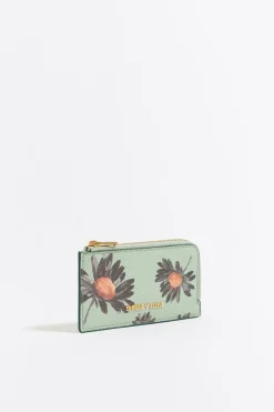 Mujer BIMBA Y LOLA Carteras Y Monederos<Tarjetero-Monedero Daisy Verde