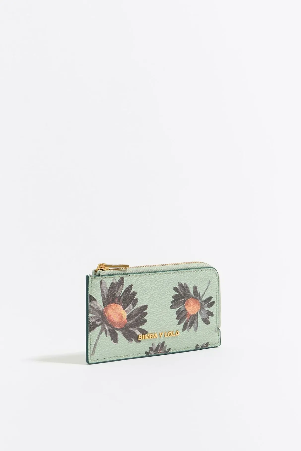 Mujer BIMBA Y LOLA Carteras Y Monederos<Tarjetero-Monedero Daisy Verde