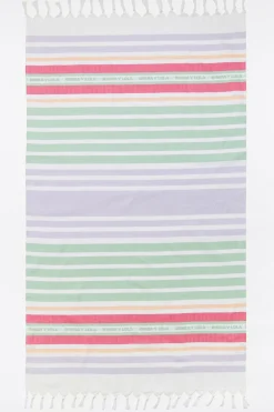 Mujer BIMBA Y LOLA Toallas De Playa<Toalla Algodon Rayas Multicolores