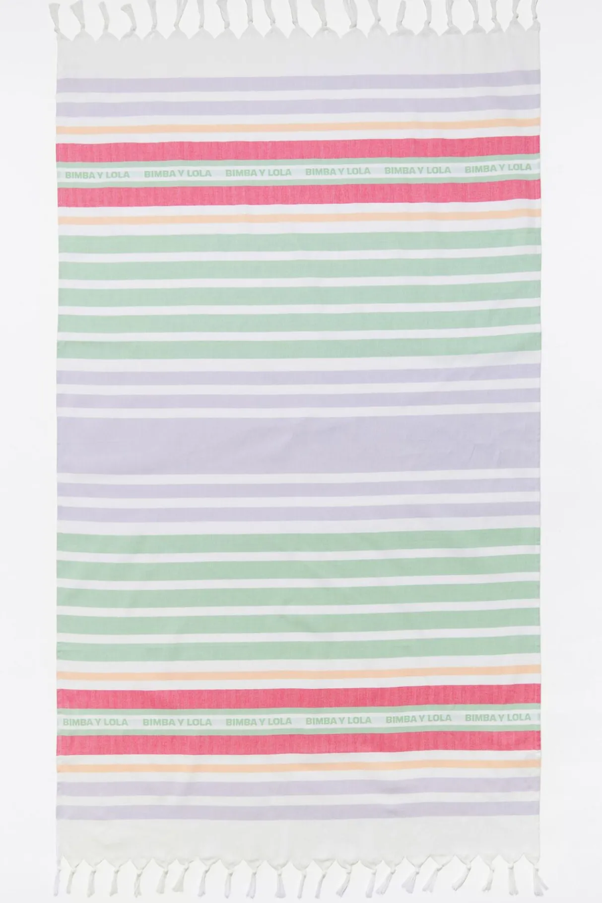 Mujer BIMBA Y LOLA Toallas De Playa<Toalla Algodon Rayas Multicolores