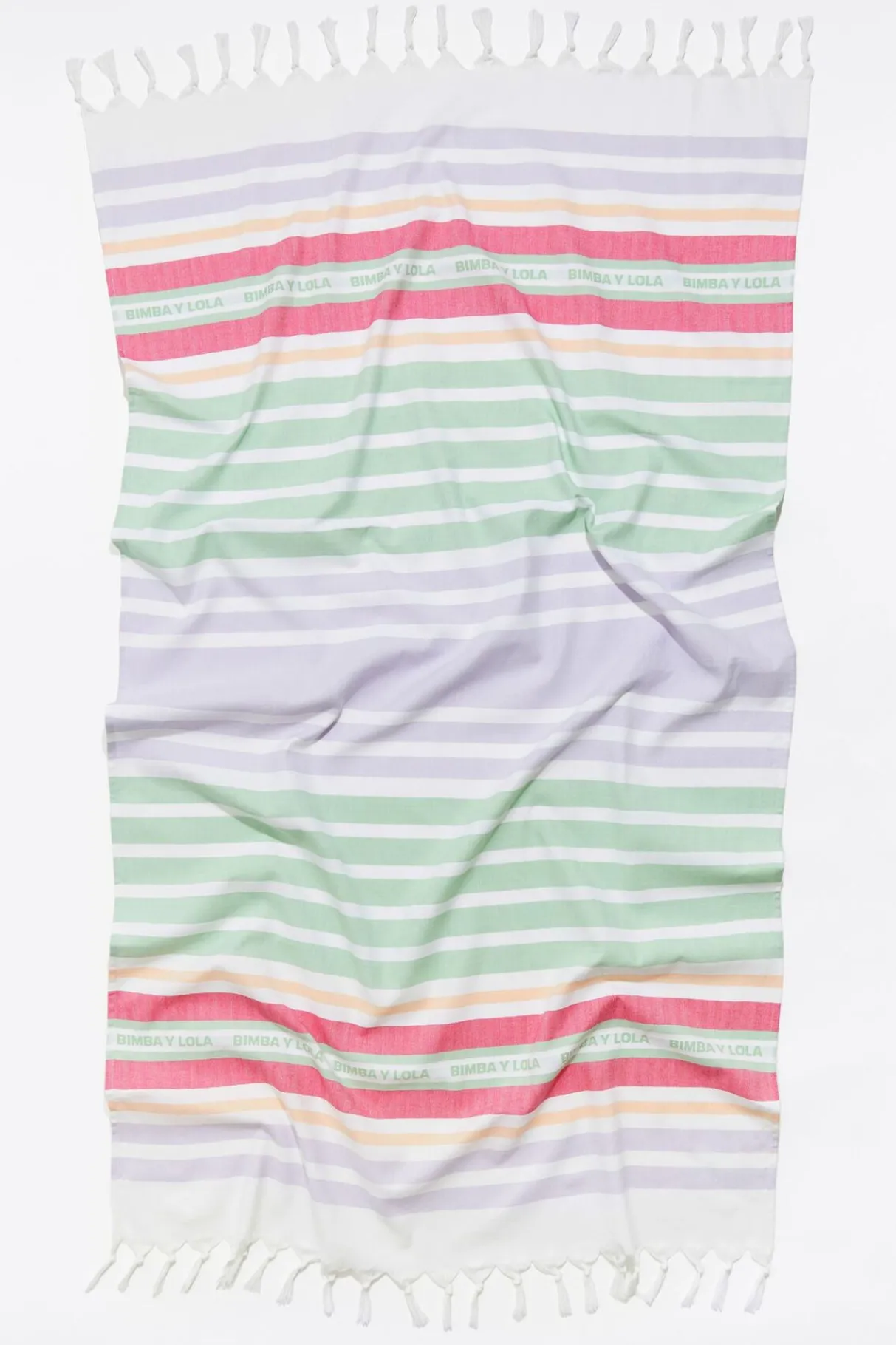 Mujer BIMBA Y LOLA Toallas De Playa<Toalla Algodon Rayas Multicolores