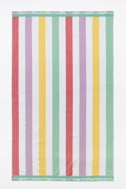Mujer BIMBA Y LOLA Toallas De Playa<Toalla Estampada Rayas Multicolor