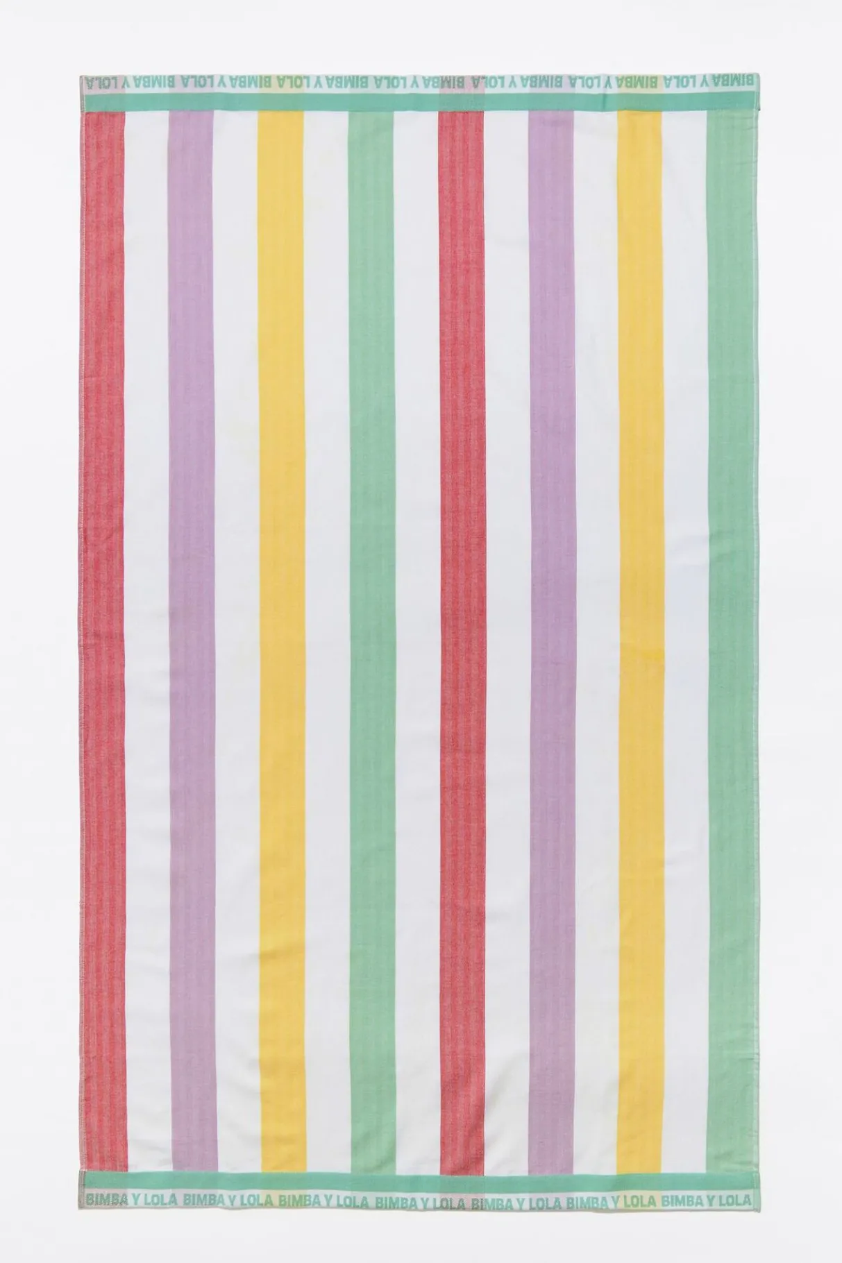 Mujer BIMBA Y LOLA Toallas De Playa<Toalla Estampada Rayas Multicolor