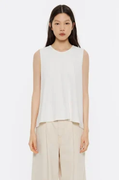 Mujer BIMBA Y LOLA Camisetas<Top Linea A Punto Roma Marfil