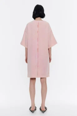 Mujer BIMBA Y LOLA Denim<Vestido Denim Corto Rosa