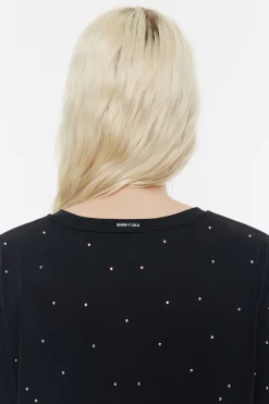 Mujer BIMBA Y LOLA Vestidos Y Monos<Vestido Fluido Brillos Antracita