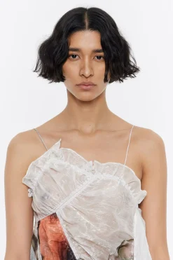 Mujer BIMBA Y LOLA Vestidos Y Monos<Vestido Fruncido Perfume Xl Verde