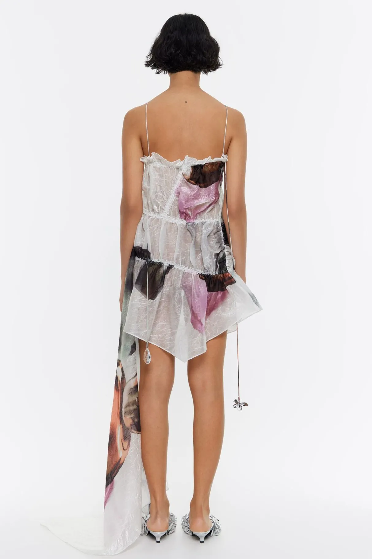 Mujer BIMBA Y LOLA Vestidos Y Monos<Vestido Fruncido Perfume Xl Verde