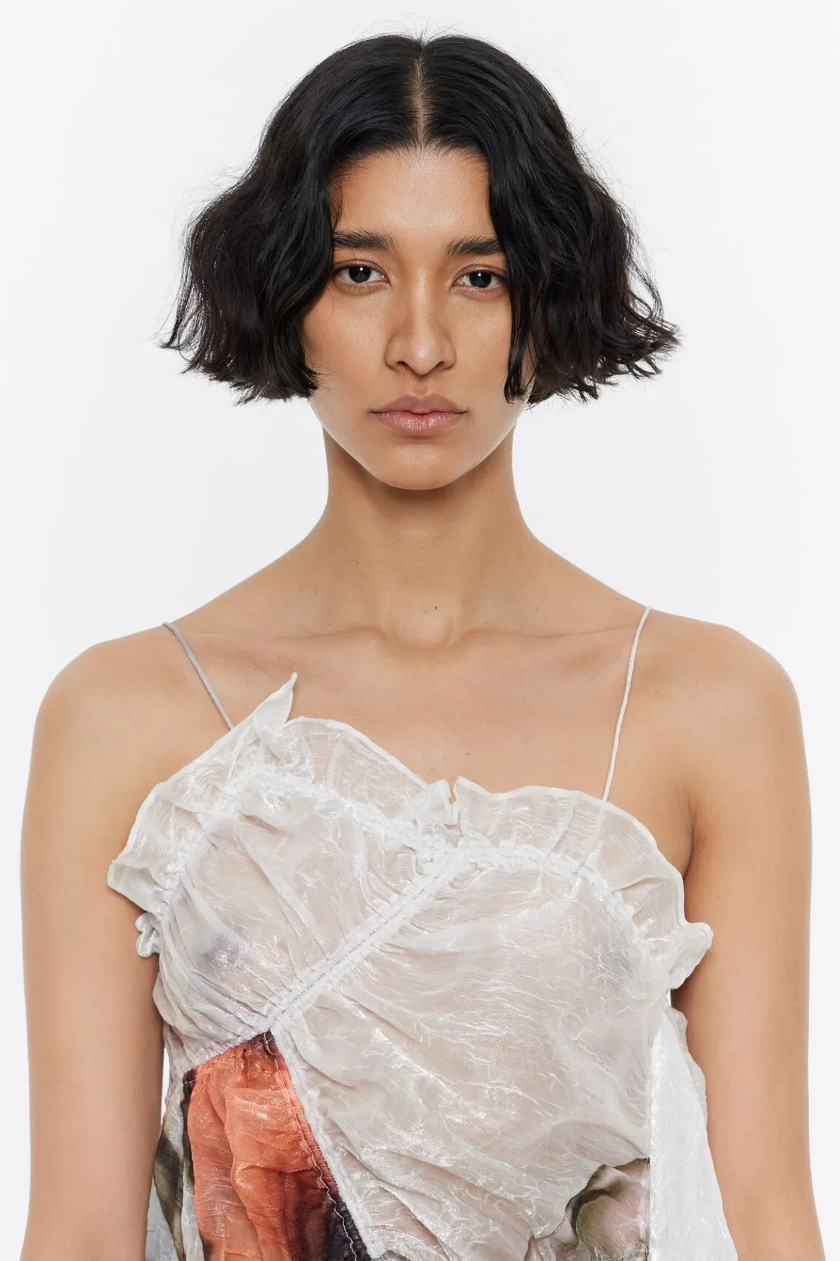 Mujer BIMBA Y LOLA Vestidos Y Monos<Vestido Fruncido Perfume Xl Verde