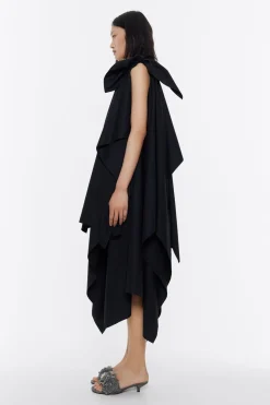 Mujer BIMBA Y LOLA Vestidos Y Monos<Vestido Multicapas Algodon Negro