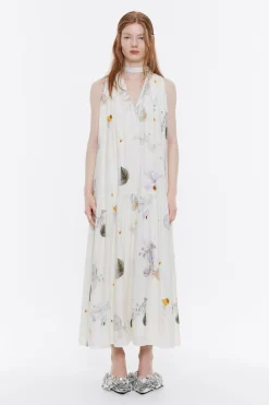 Mujer BIMBA Y LOLA Vestidos Y Monos<Vestido Oversize Waves Marfil