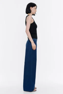 Mujer BIMBA Y LOLA Total Look<Wide Leg - Vaquero Indigo Oscuro