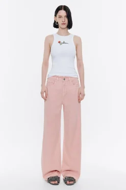Mujer BIMBA Y LOLA Denim<Wide Leg - Vaquero Rosa