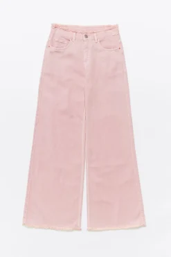 Mujer BIMBA Y LOLA Total Look<Wide Leg - Vaquero Rosa