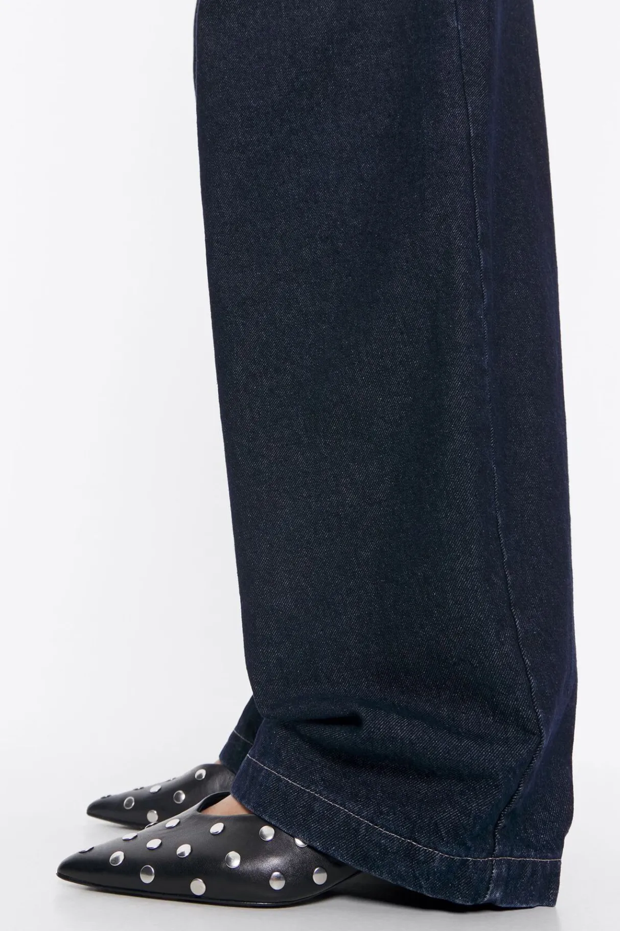 Mujer BIMBA Y LOLA Salones<Zapato Salon Tachas Piel Negro