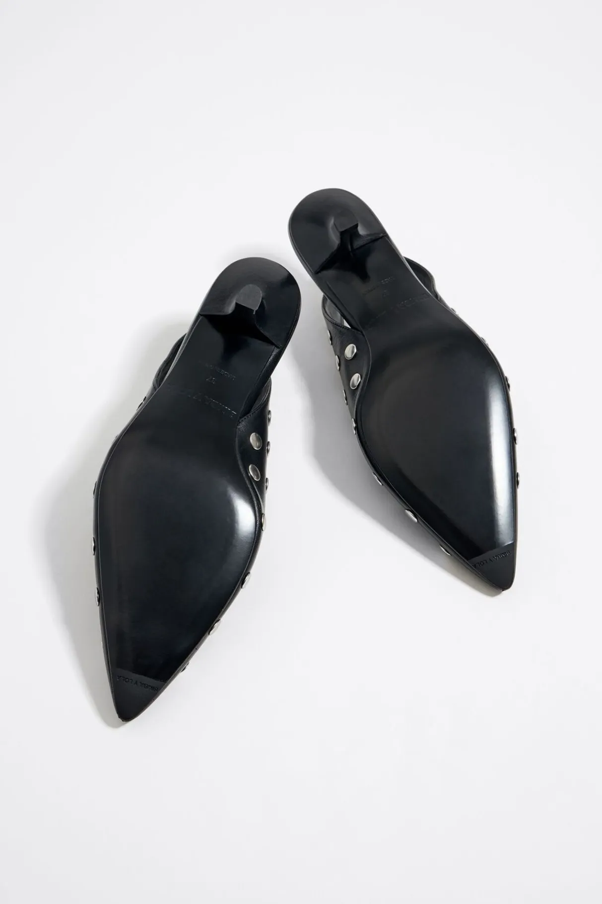 Mujer BIMBA Y LOLA Salones<Zapato Salon Tachas Piel Negro